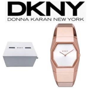 DKNY Beckmann RGT Stainless Steel Bangle Watch